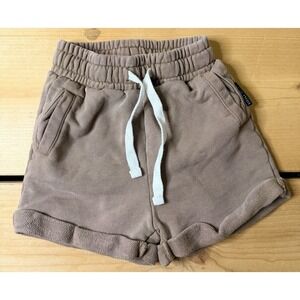 Little Bipsy Surf Camp Shorts with Pockets. Brown/Clay (12-18 Months) Cozy Comfy